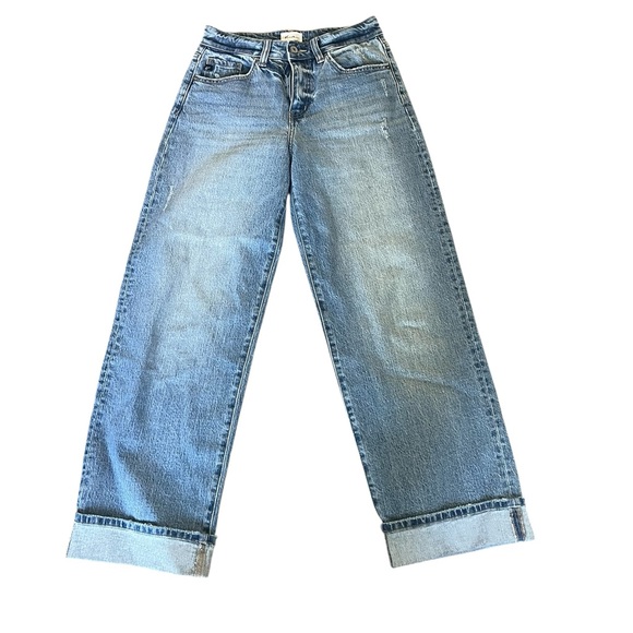 Denim - KanCan wide leg high rise jeans
